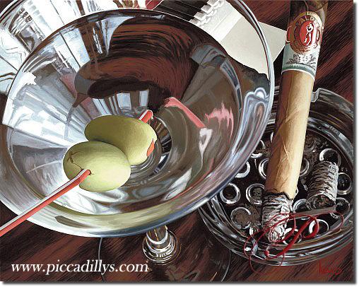 Martini Cigar by Thomas Arvid