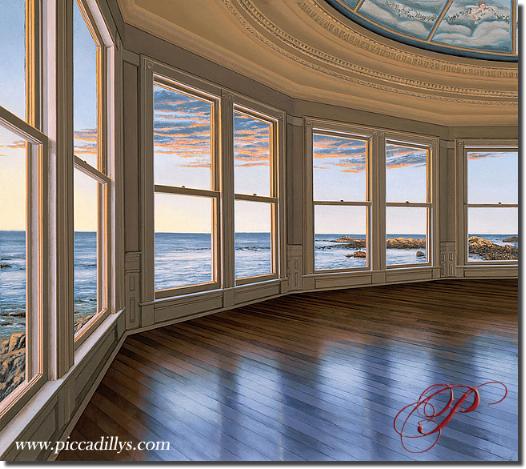 Image of painting titled Ballroom by artist Edward Gordon 