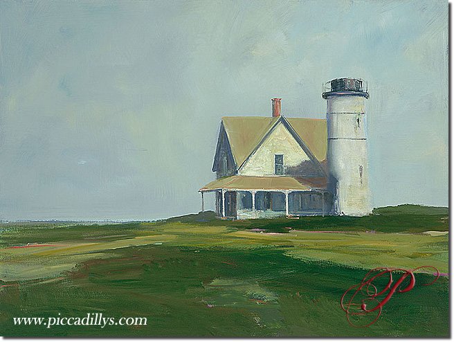 Sandy Neck Light By Anne Packard