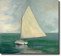 Cat Boat By Anne Packard