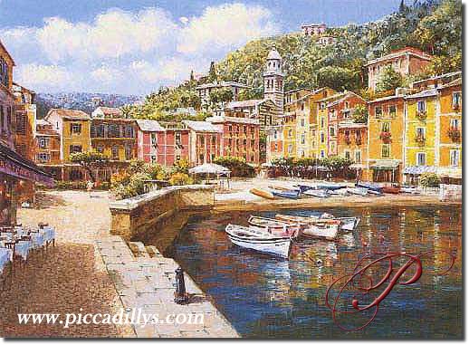 Harbor at Portofino By Sam Park 