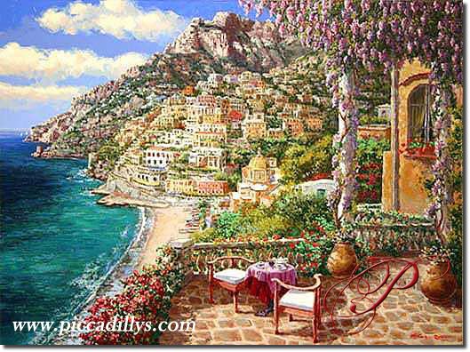 Positano Patio By Sam Park