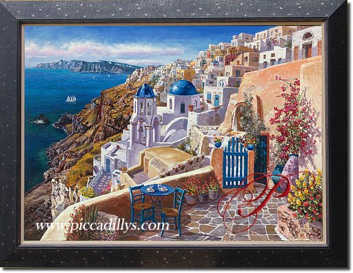 View of Santorini By Sam Park  