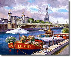 Along the Seine By Sam Park 