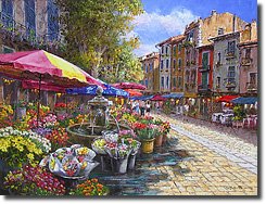 Parisian Flower Market By Sam Park