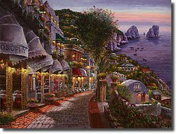 Evening in Capri by Sam Park