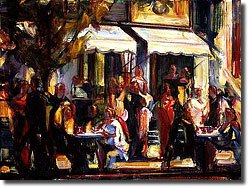 Night Cafe Under Heavens by Stuart Yankell